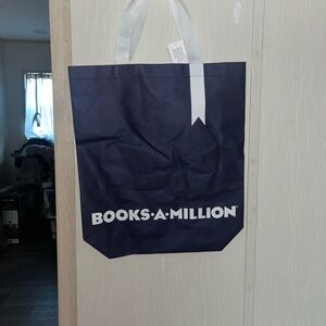 Books a million Navy Tote Bag